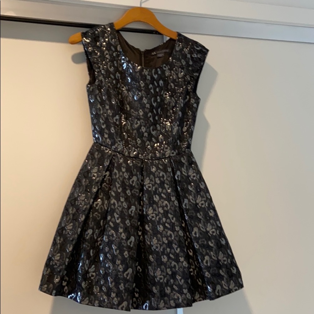 Armani Exchange Silver cheetah dress, P0